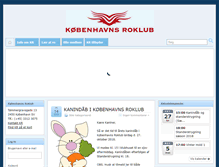 Tablet Screenshot of koebenhavnsroklub.dk